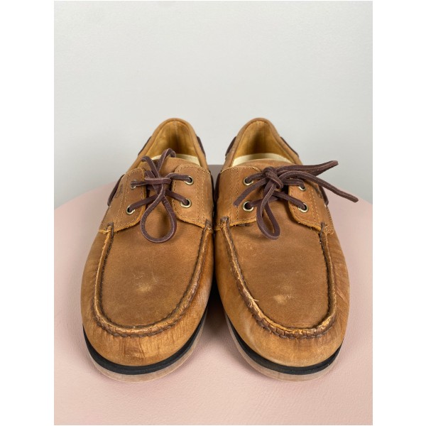 Timberland str. 45 <br/> brune sejlersko - Billede 2