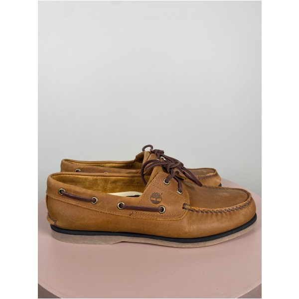 Timberland str. 45 <br/> brune sejlersko - Billede 6