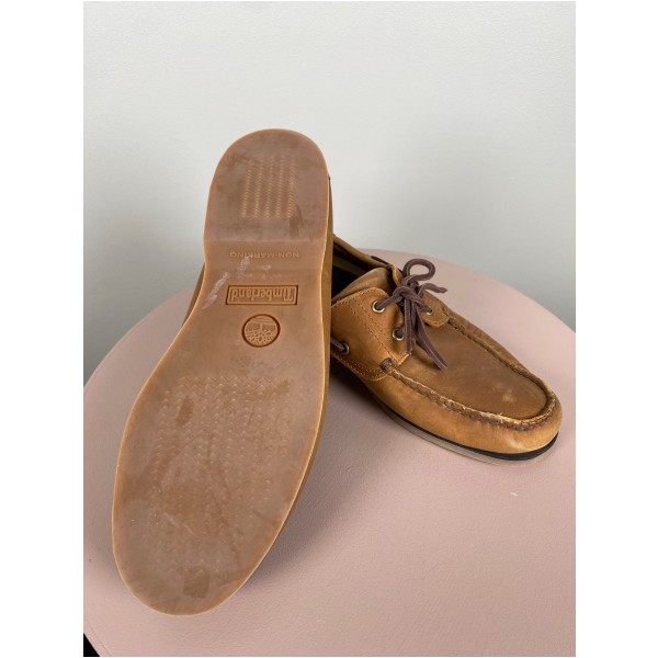 Timberland str. 45 <br/> brune sejlersko - Billede 4