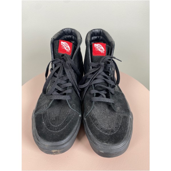 Vans str. 45 <br/> høj sneakers, sort - Image 2