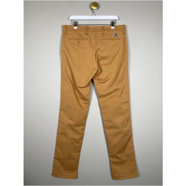 Carhartt str. 34 <br/> kakifarvet bukser - Billede 3