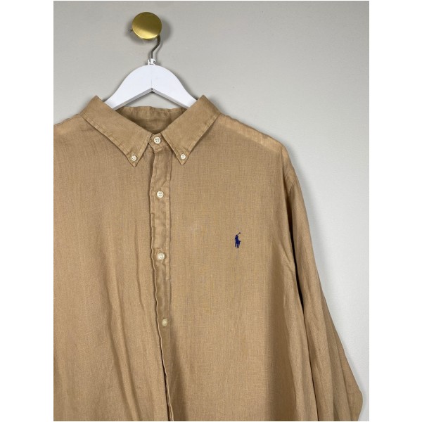Ralph Lauren str. XXL <br/> brun skjorte - Image 2