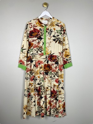 Lollys Laundry str. S <br/> blomstret kjole