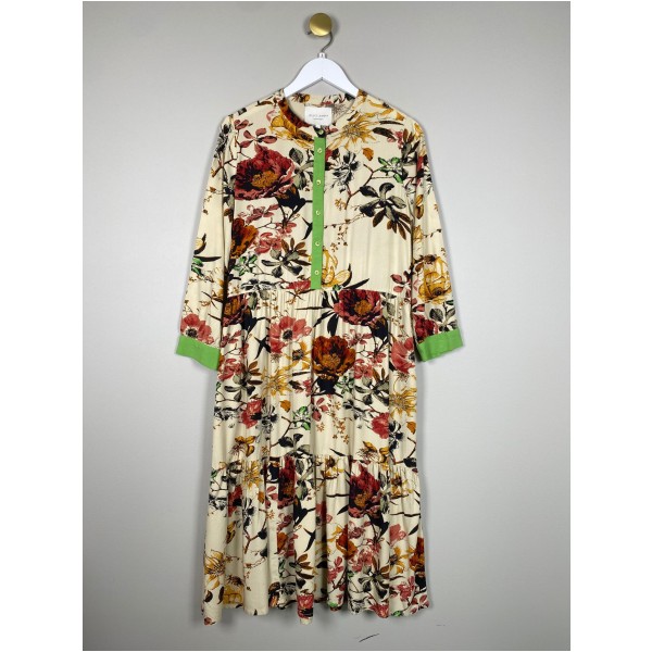 Lollys Laundry str. S <br/> blomstret kjole