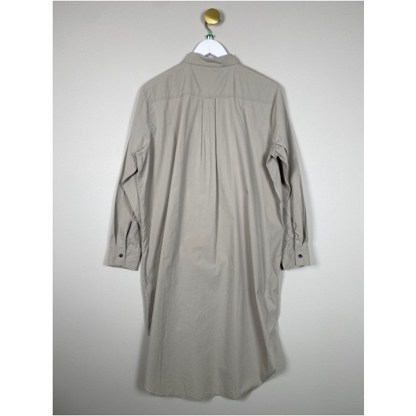 Basicapparel str. S <br/> lysegrøn lang skjortekjole - Image 3