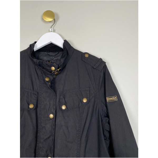 Barbour str. 40 <br/> sort jakke - Billede 2