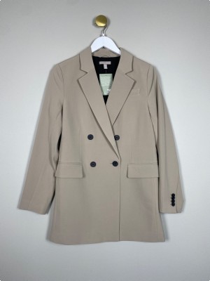 H&M str. XS <br/> grå/beige blazer
