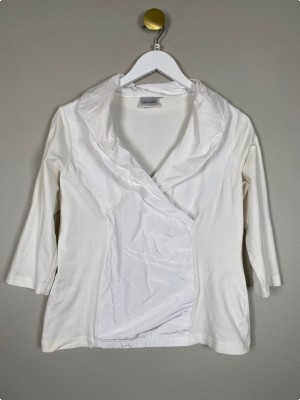 Gina Laura str. 38 <br/> hvid bluse