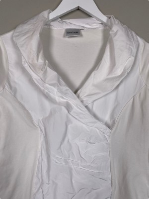 Gina Laura str. 38 <br/> hvid bluse