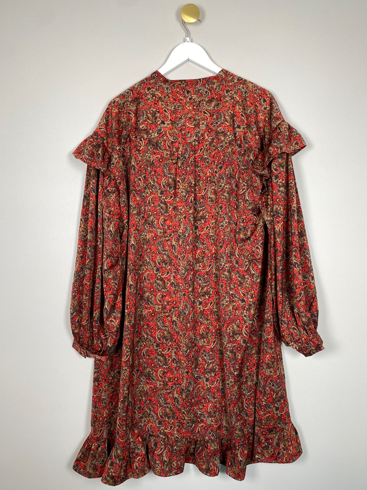 Love & Divine str. XL <br/> mønstret kjole - Billede 3