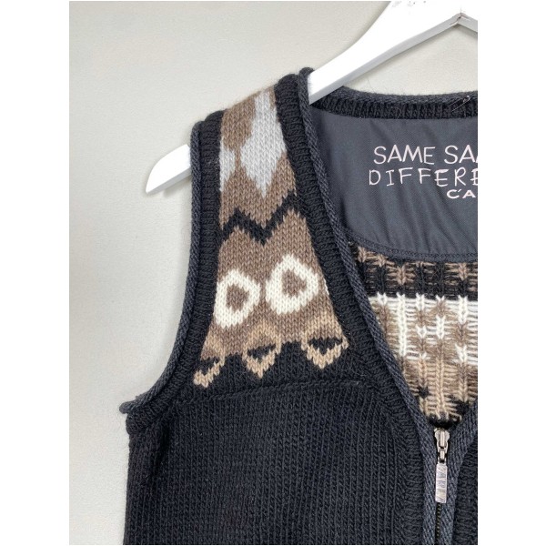 C'ARLA du nord str. M <br/> strik vest - Billede 2