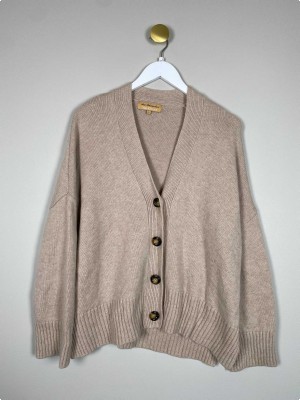 Dear Dharma str. L <br/> beige cardigan