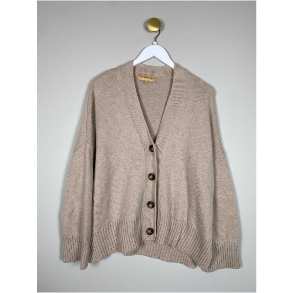 Dear Dharma str. L <br/> beige cardigan