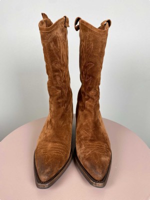 Billi Bi str. 39 <br/> brune ruskinds støvler