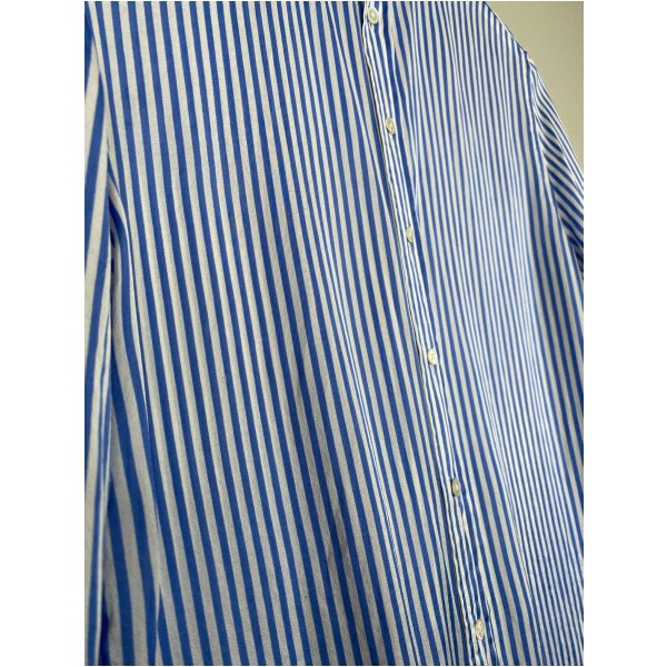 Ralph Lauren str. 34 <br/> stribet silkeskjorte - Billede 2