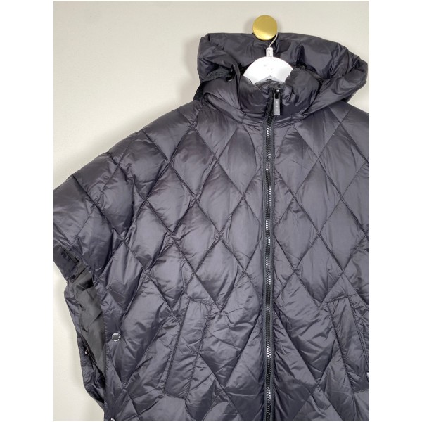 Mos Mosh str. XS/S <br/> poncho jakke med knapper i siderne - Billede 2