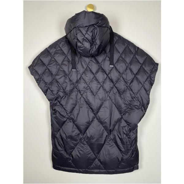 Mos Mosh str. XS/S <br/> poncho jakke med knapper i siderne - Billede 3