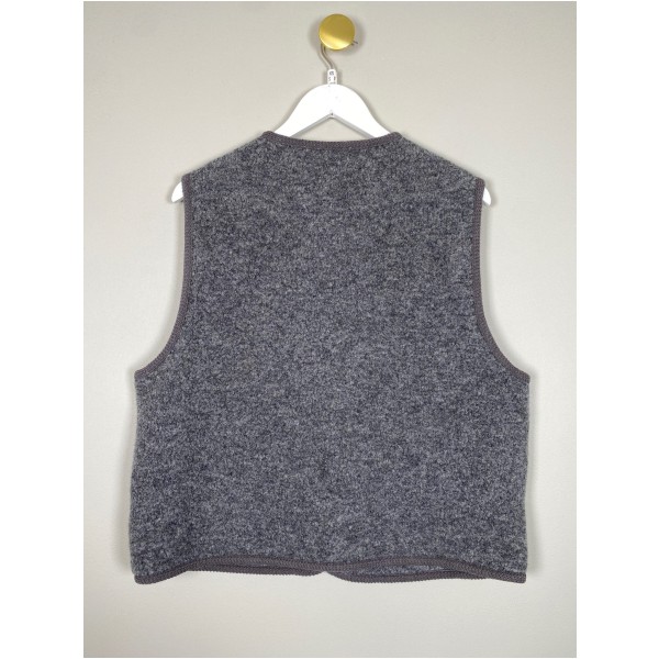 Rue de Tokyo str. XS/S <br/> grå uldvest - Billede 3