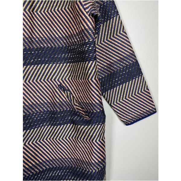 Soft rebels str. XL <br/> mønstret lang cardigan - Billede 2