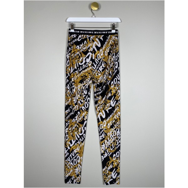 Versace str. S <br/> leggings med print - Billede 3