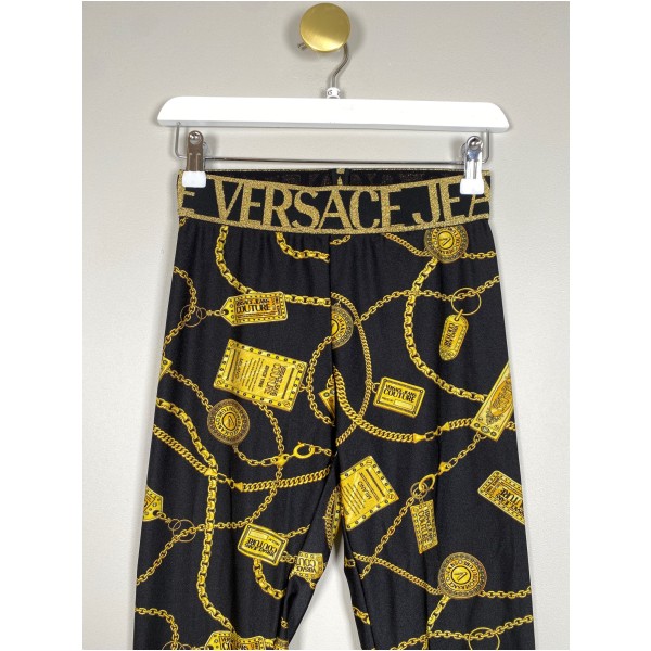 Versace str. XS <br/> leggings med print - Billede 2