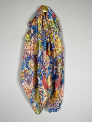 Cocoon <br/> blomstret tørklæde