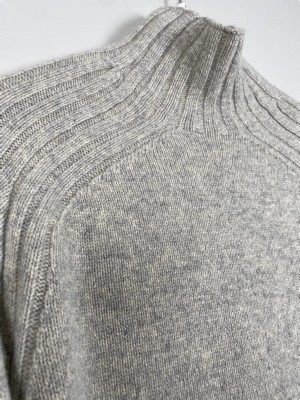 Ralph Lauren str. M <br/> grå strik