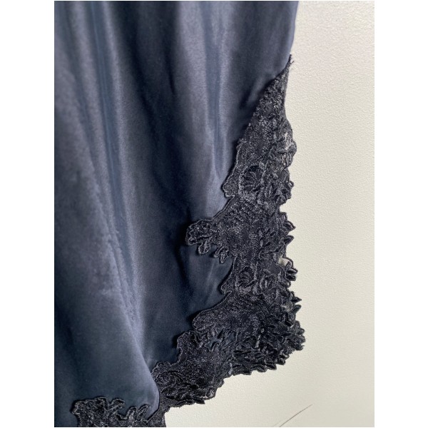 Lady Avenue str. XL <br/> sort silkekjole - Billede 2