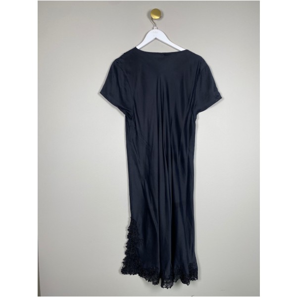 Lady Avenue str. XL <br/> sort silkekjole - Billede 3