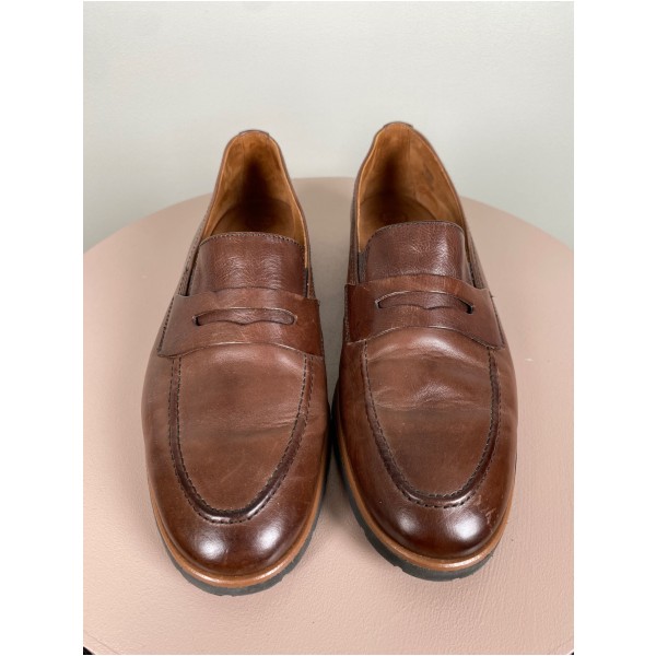Paul Green str. 40 <br/> brune loafers - Billede 2