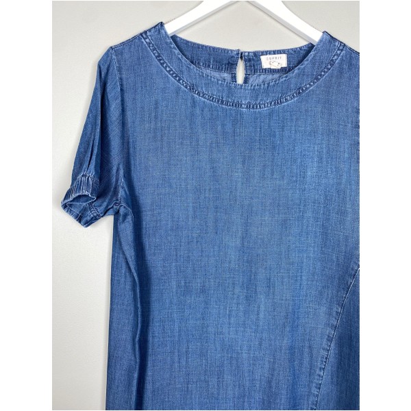 Esprit str. M <br/> denimkjole - Billede 2