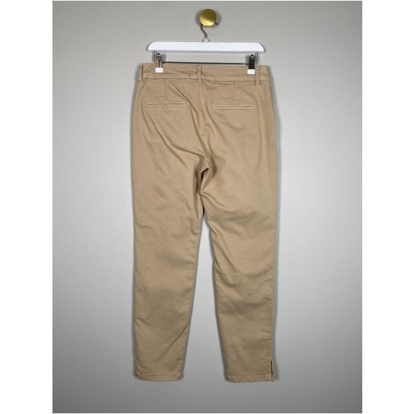 Pulz str. 36 <br/> beige bukser - Billede 3
