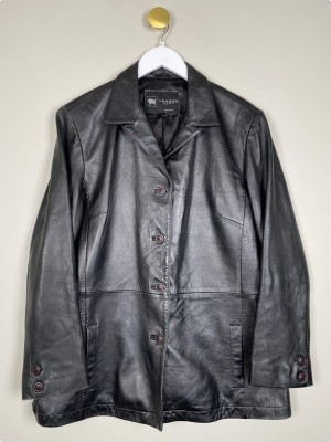 Leather Legend str. XXL <br/> sort læderjakke