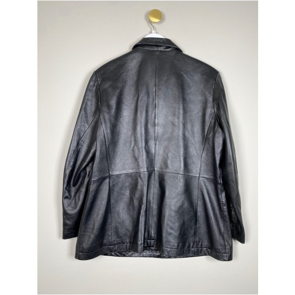 Leather Legend str. XXL <br/> sort læderjakke - Billede 4