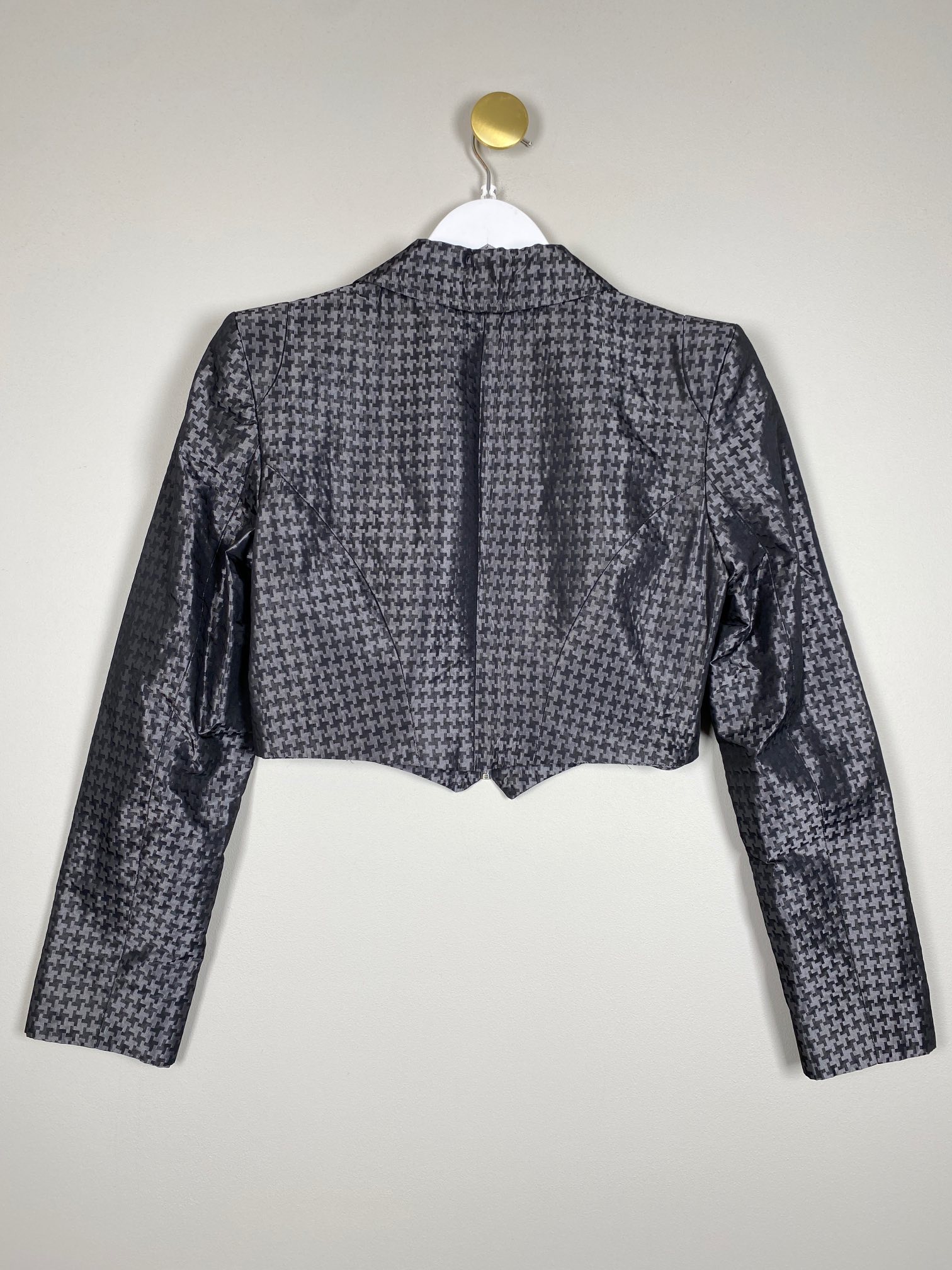 Cue str. 40 <br/> kort ternet blazer - Billede 3