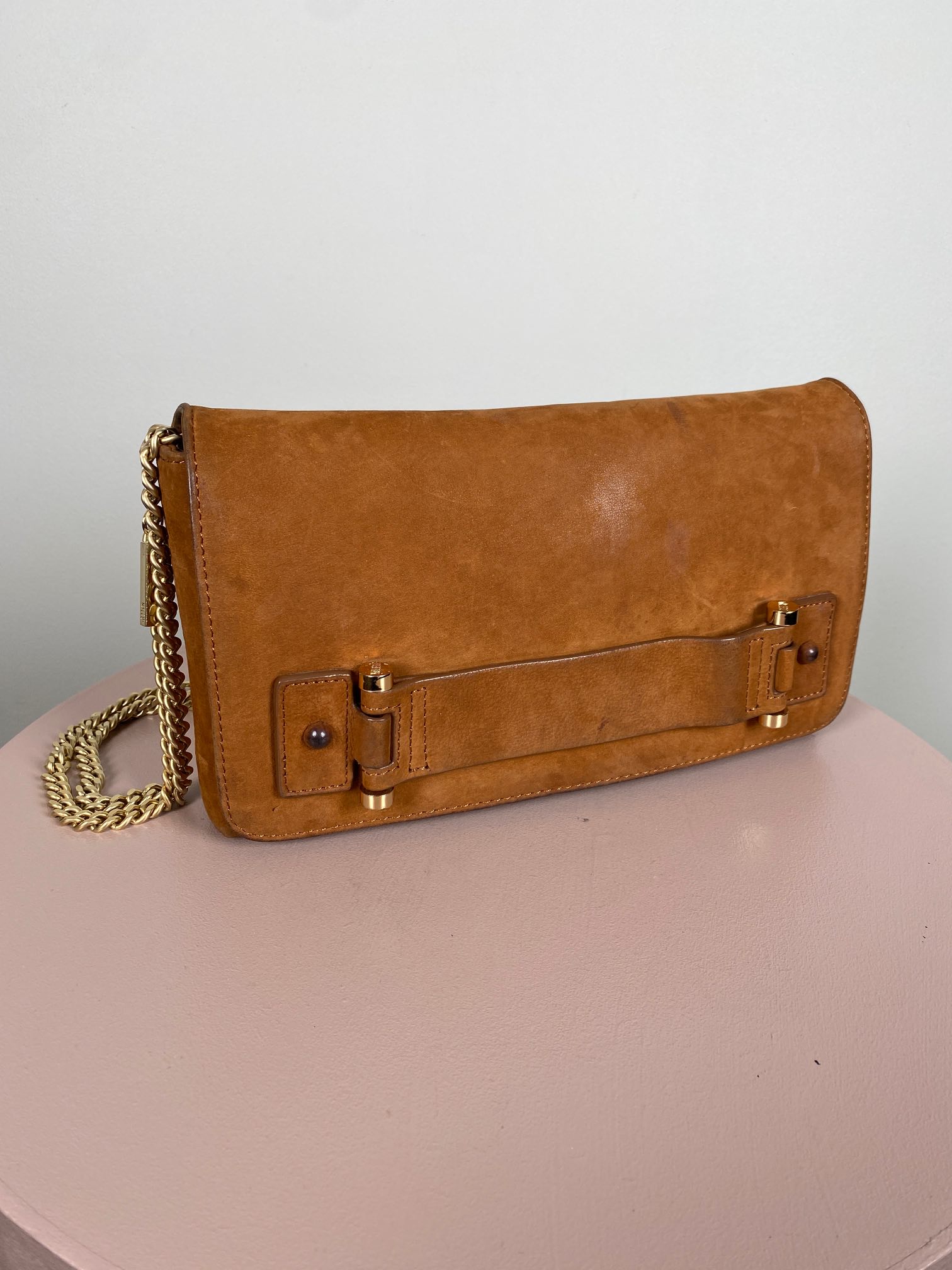 Naledi CPH <br/> brun skuldertaske med kæderem - Billede 5