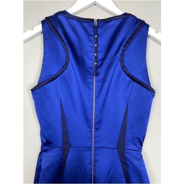 Karen Millen str. 36 <br/> blå selskabskjole - Billede 4