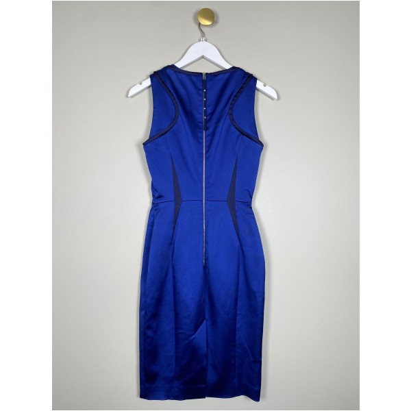 Karen Millen str. 36 <br/> blå selskabskjole - Billede 3