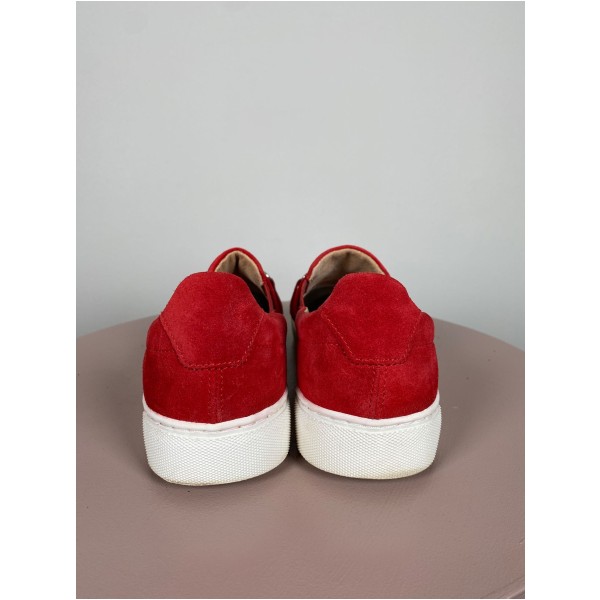 Pavement str. 39 <br/> røde loafers med spænde - Billede 5