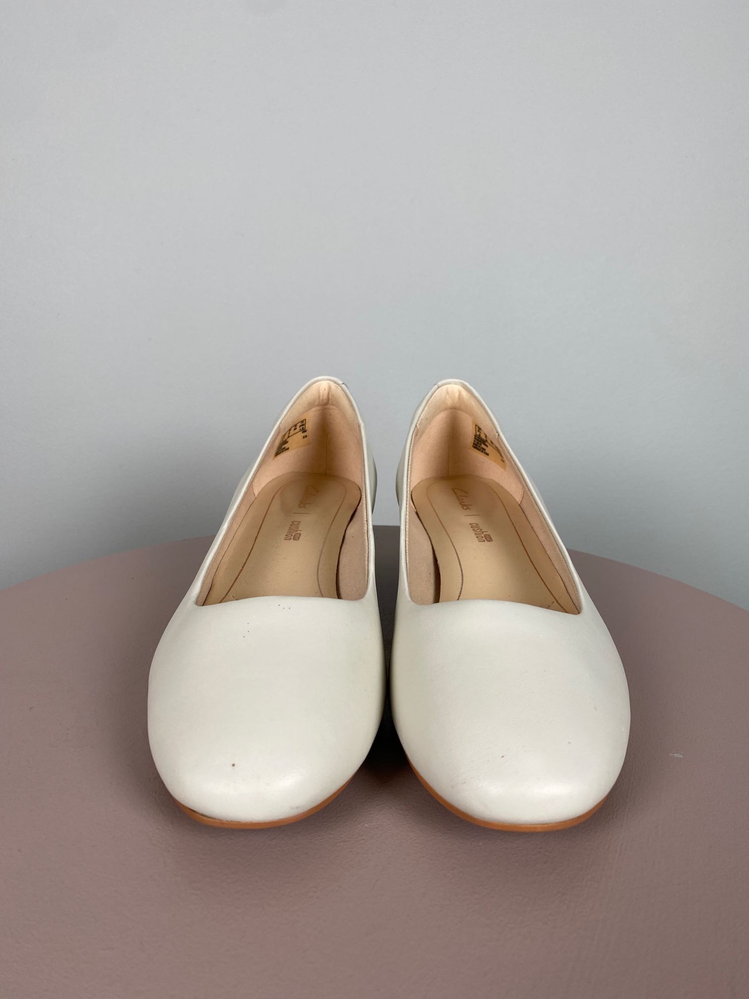 Clarks str. 39 <br/> beige sko - Billede 2