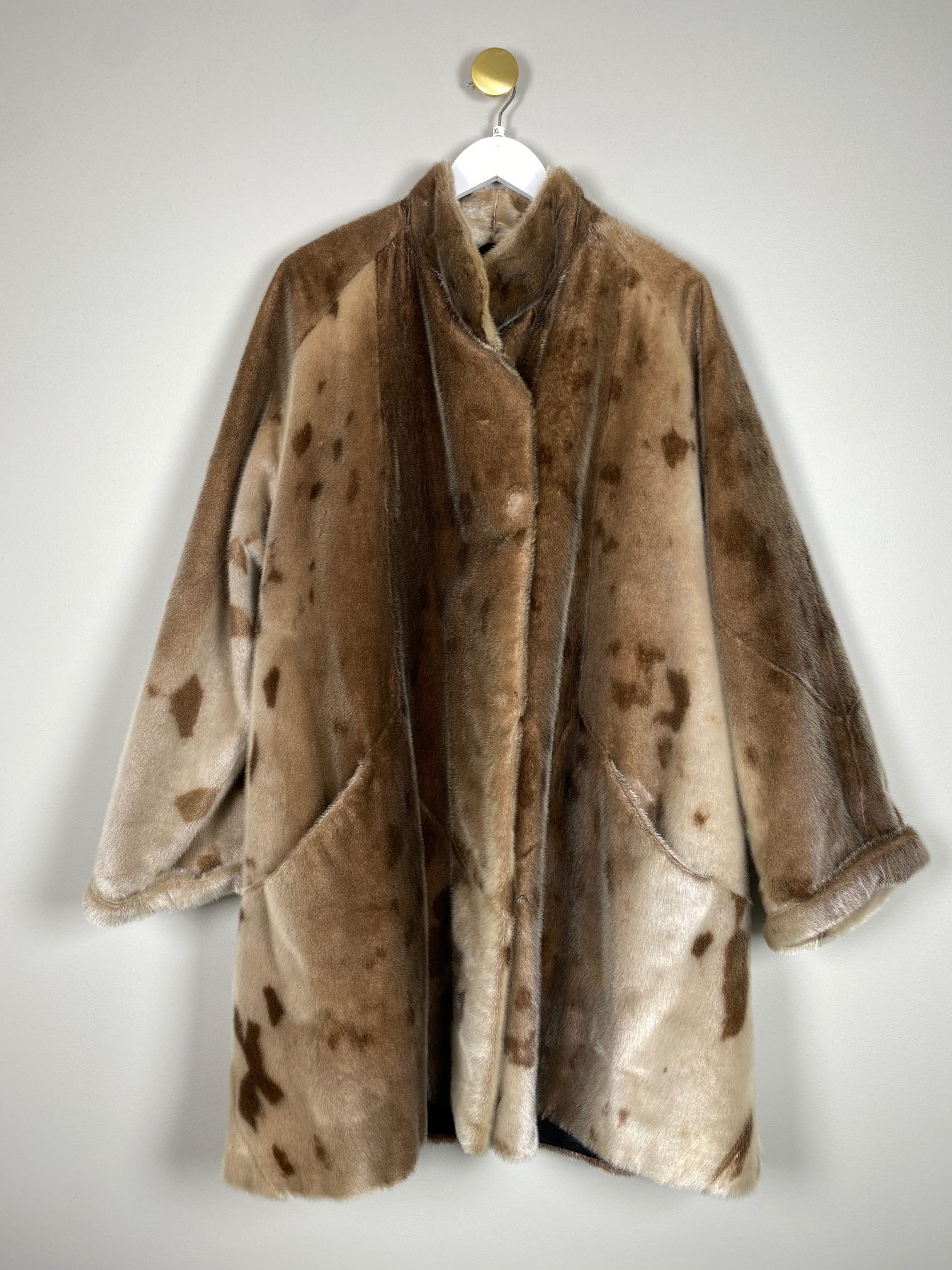 Jakke i sælskind str. XL