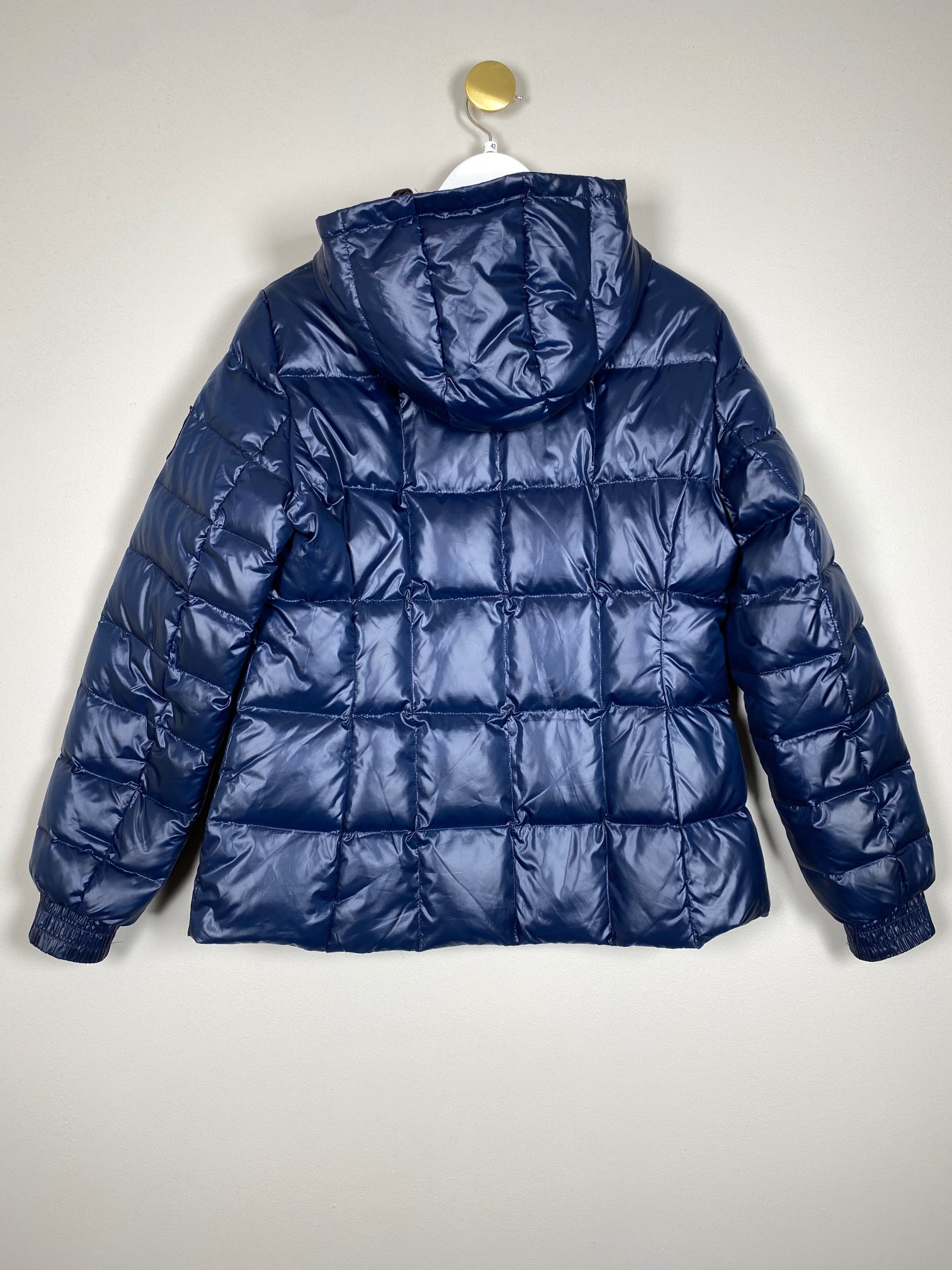 Esprit str. 42 <br/> mørkeblå vinterjakke - Billede 3