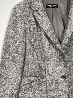 Gerry Weber str. 40 <br/> grå blazer