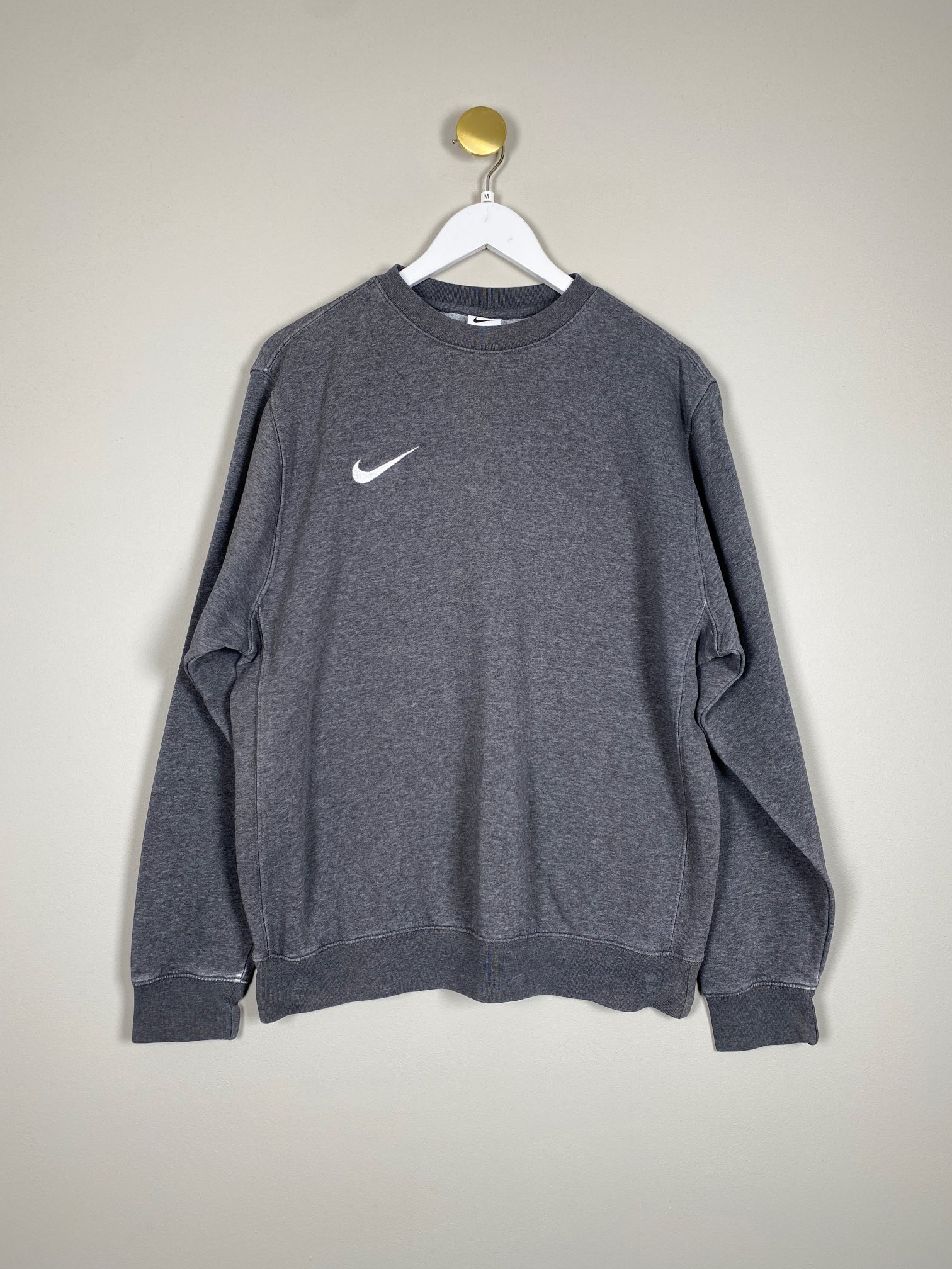 Nike str. M <br/b> mørkegrå sweatshirt
