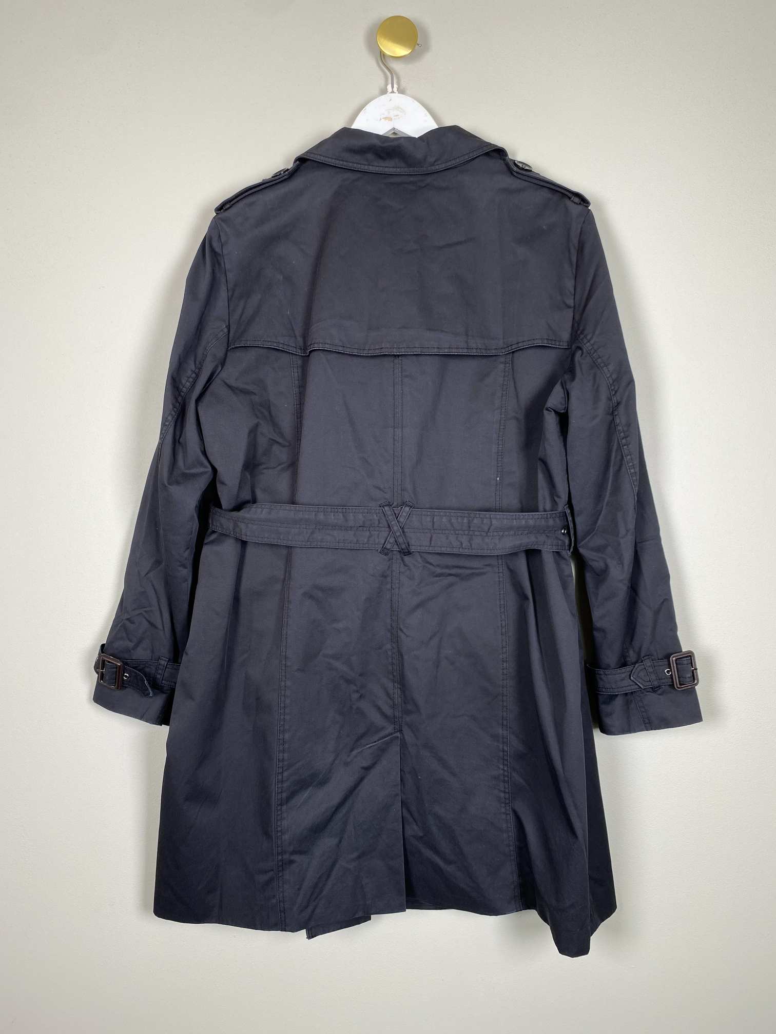 Esprit str. XL <br/> sort trenchcoat - Billede 3