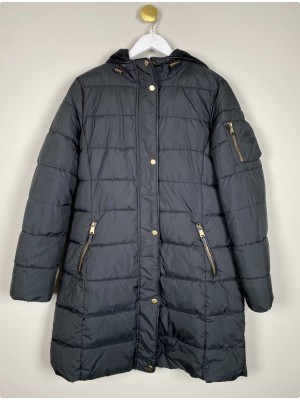 Ralph Lauren str. M <br/> sort dynefrakke