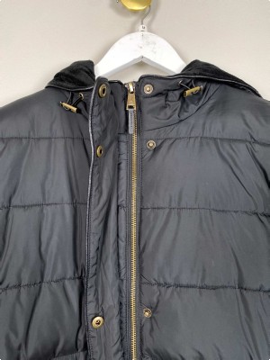 Ralph Lauren str. M <br/> sort dynefrakke