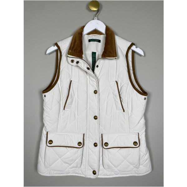 Ralph Lauren str. M <br/> vest med lommer