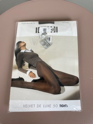 Wolford velvet de luxe 50 tights str. M