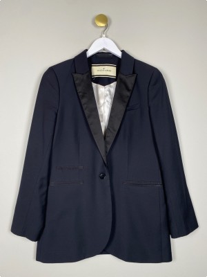 By Malene Birger str. 42 <br/b> sort blazer med lommer